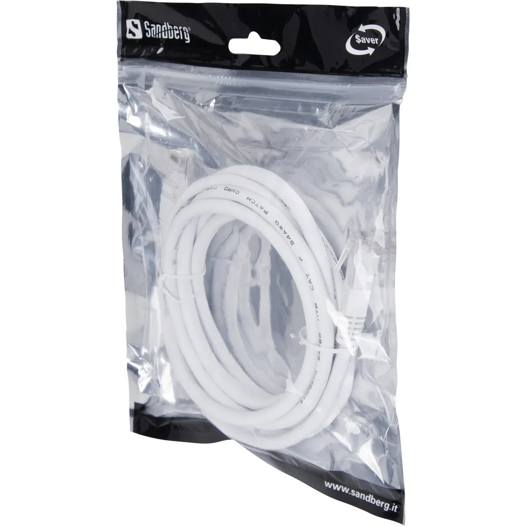 SANDBERG Saver Cat6 Cable 300cm 118i RJ45 UTP Patch Networkcable 1000 Mbit/sec