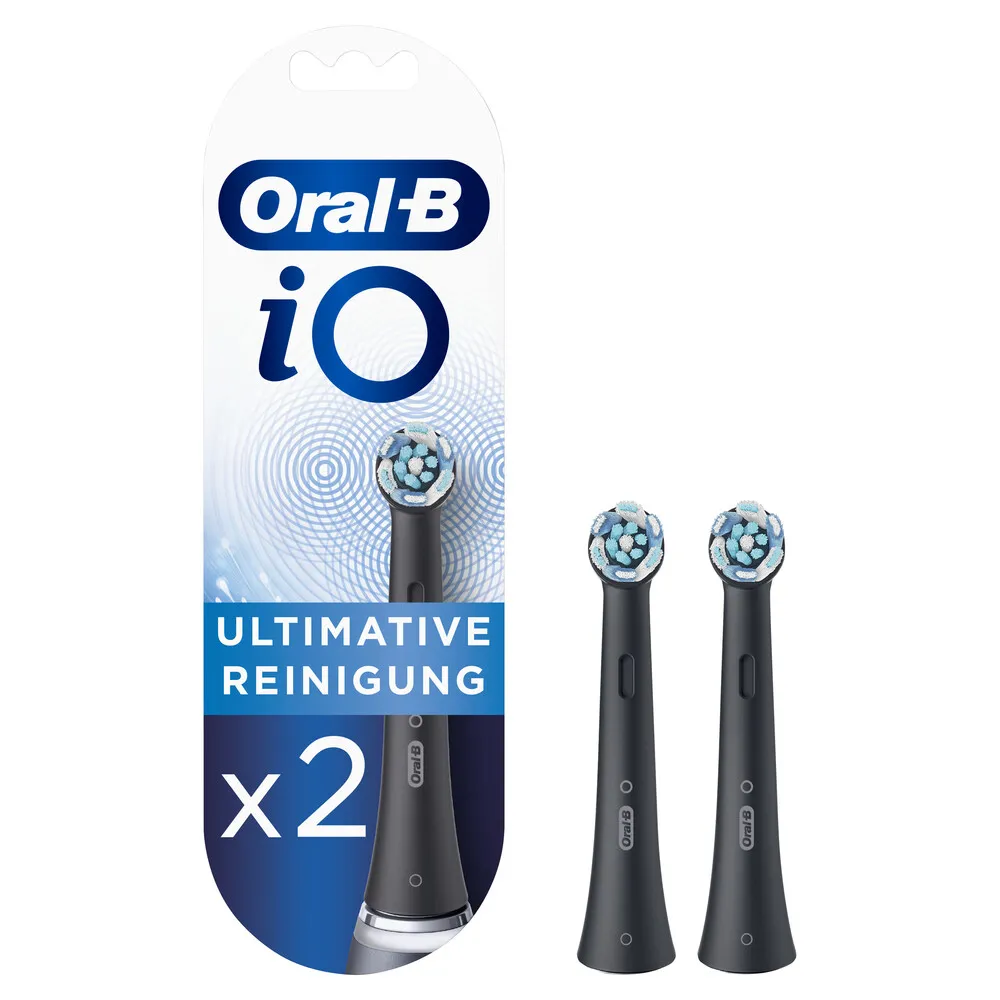 Oral-B iO Series iO Ultimate Clean -brush head, 2 pcs, black