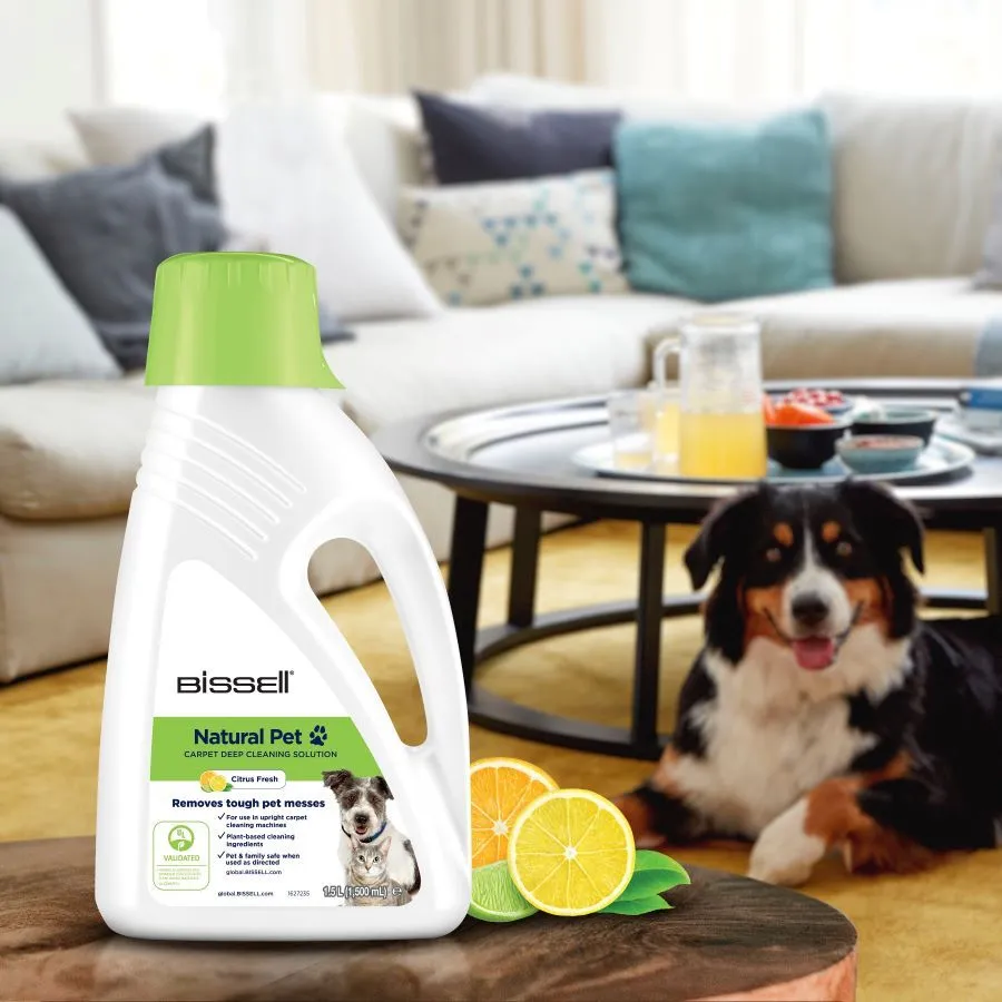 BISSELL Cleaning Solution Natural Wash&Refresh Pet Carpet 1.5L