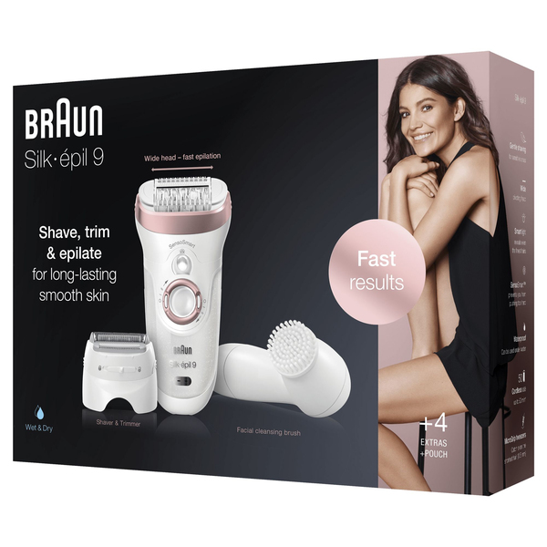 Braun Silk-&eacute;pil 9 SensoSmart -epilaattori 9/880