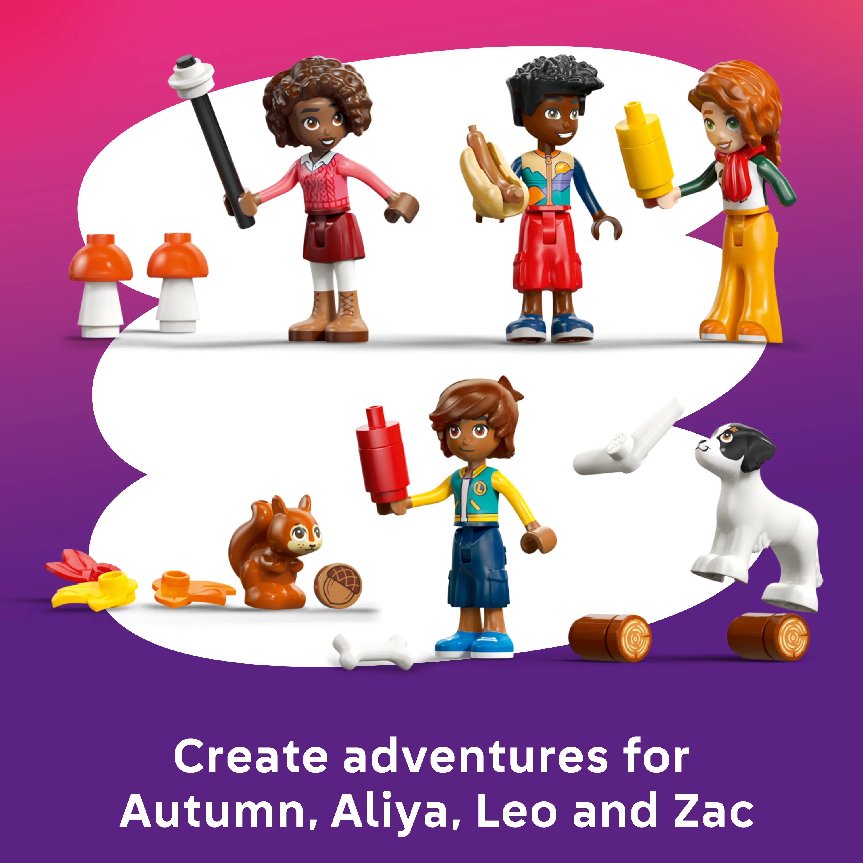 LEGO Friends Viihtyis&auml; syksyinen mets&auml;m&ouml;kki 42705