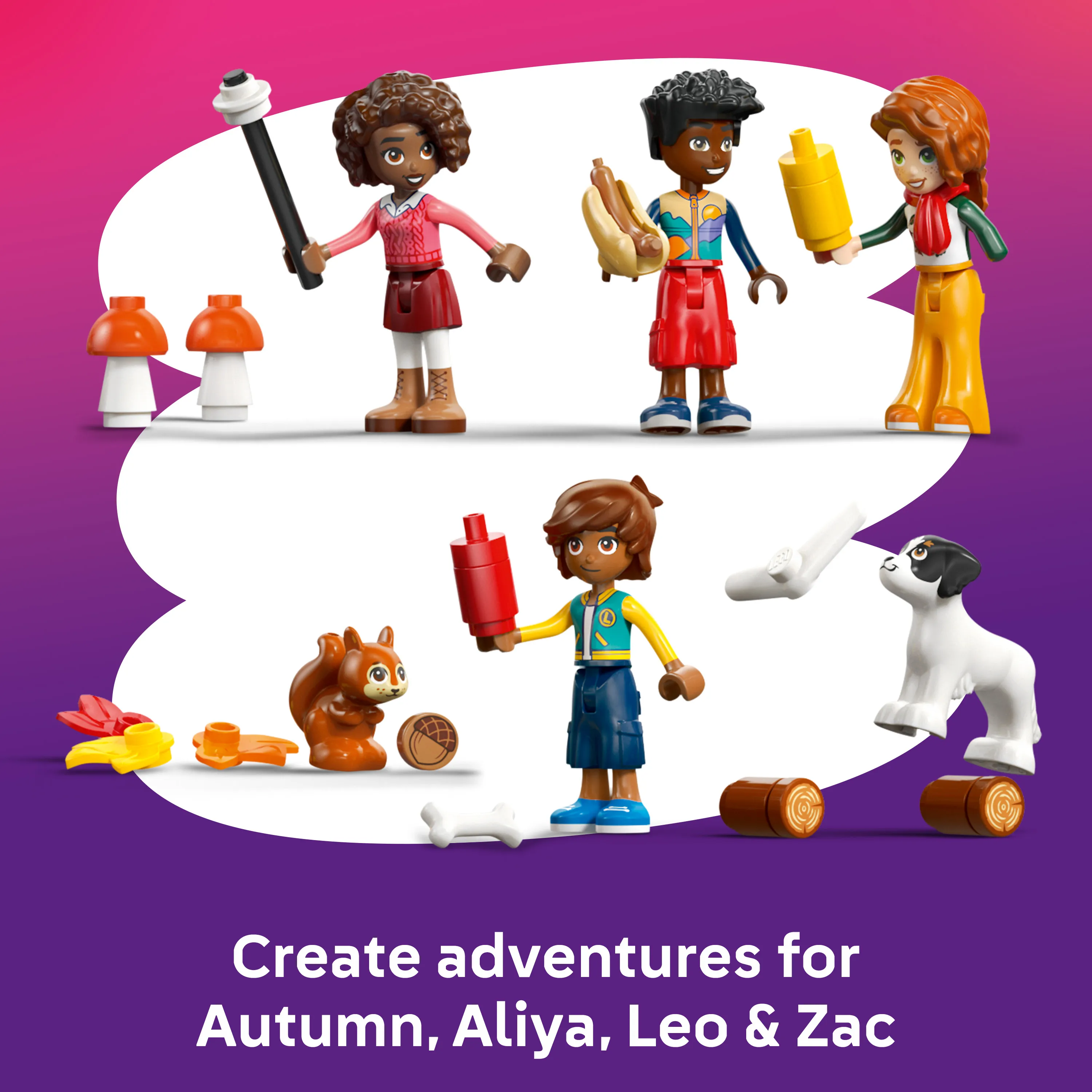 LEGO Friends Viihtyis&auml; syksyinen mets&auml;m&ouml;kki 42705