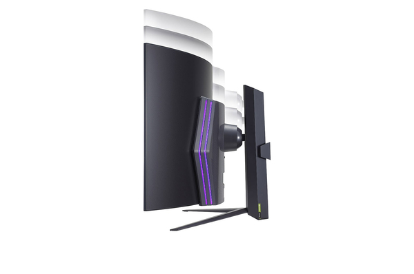 LG 44.5&quot; UltraGear 45GR95QE-B UWQHD, OLED - curved gamingsk&auml;rm