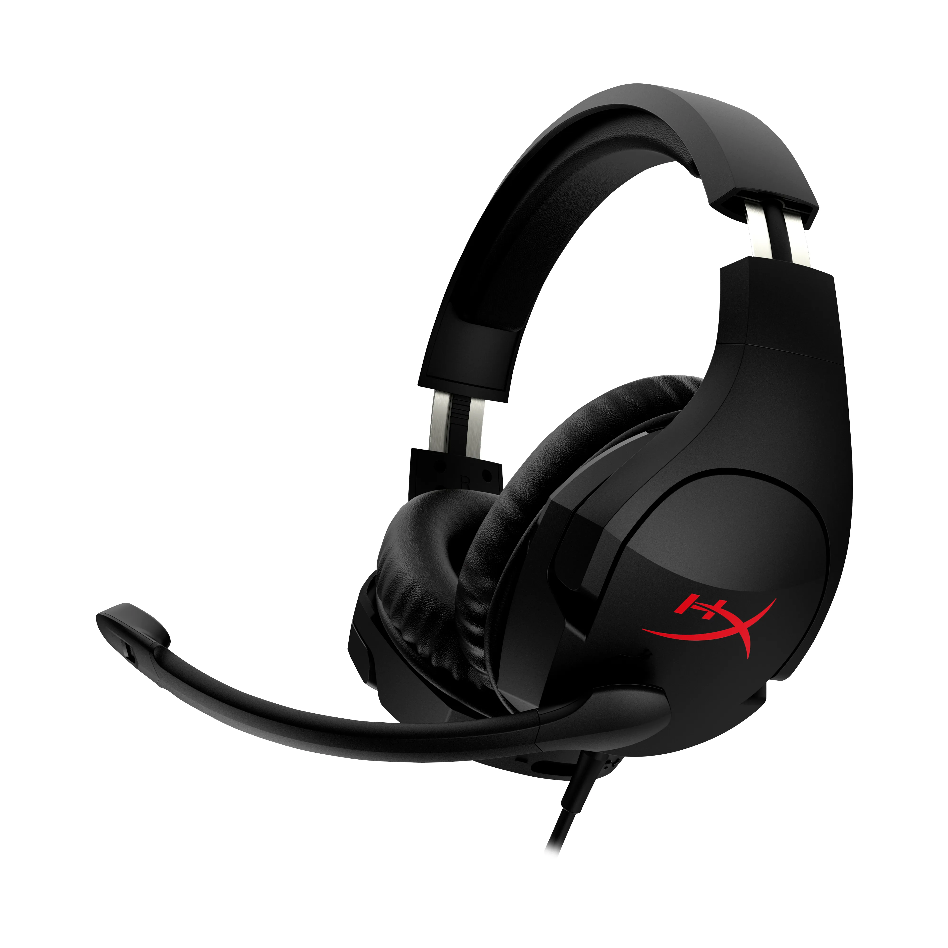 HyperX Cloud Stinger - spelh&ouml;rlurar, svart/r&ouml;d