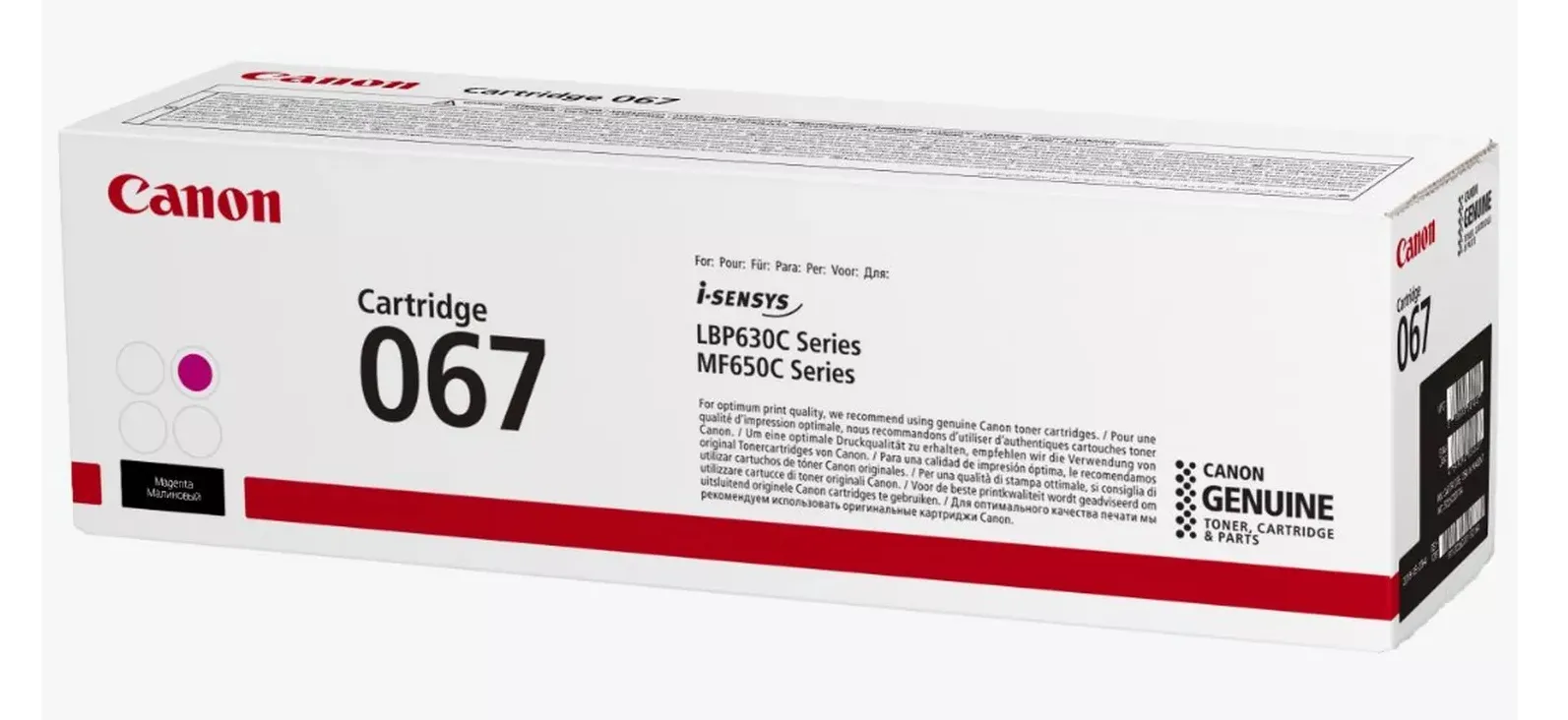 Toner Cartridge 067 Magenta 1.25k
