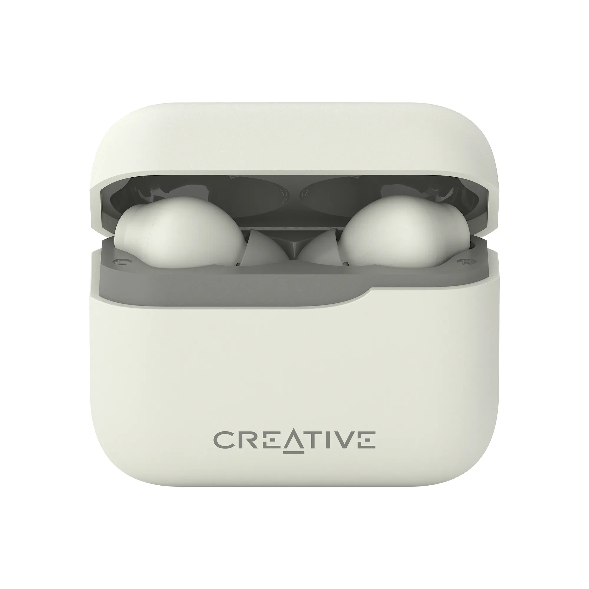Creative Zen Air Plus Wireless Earbuds, Cream