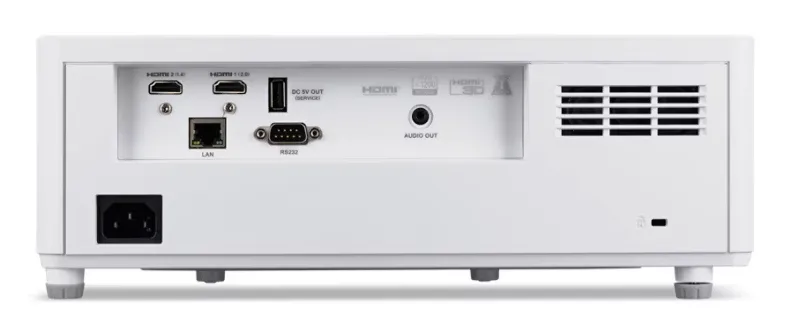 Acer PL6620 DLP WUXGA 6000 ANSI lm -laserprojektori, valkoinen