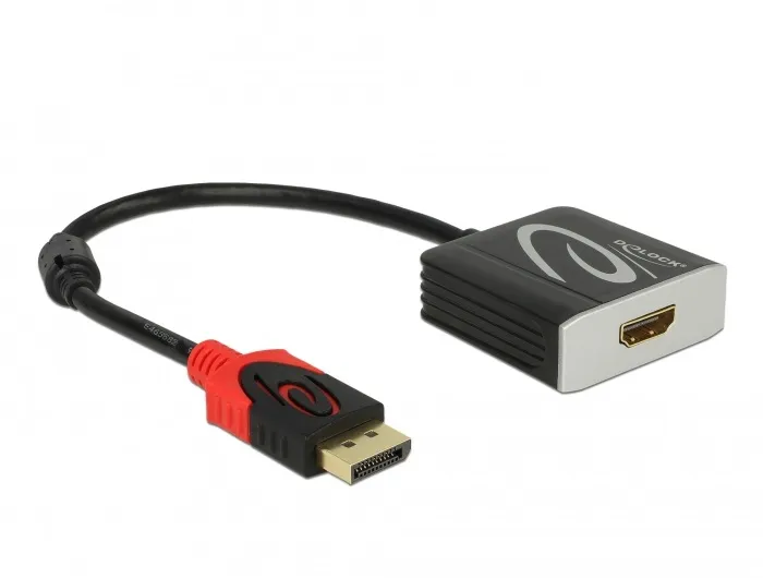 Delock Active DisplayPort 1.4 to HDMI Adapter 4K 60 Hz (HDR)