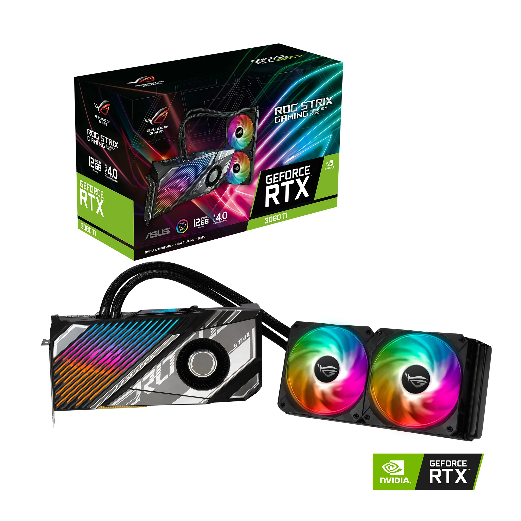 Asus GeForce RTX 3080 Ti ROG Strix LC 12G Gaming - graphics card