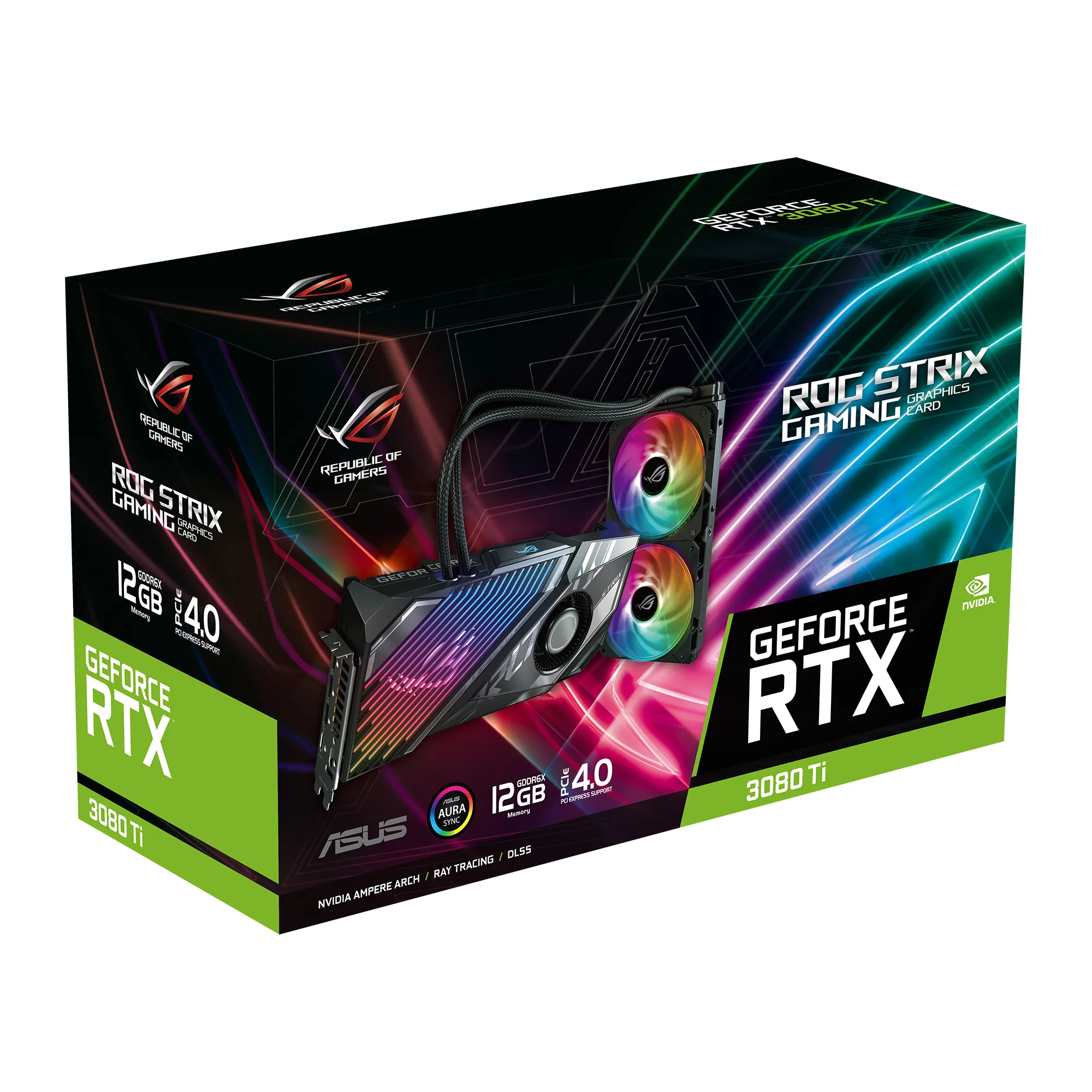 Asus GeForce RTX 3080 Ti ROG Strix LC 12G Gaming - graphics card