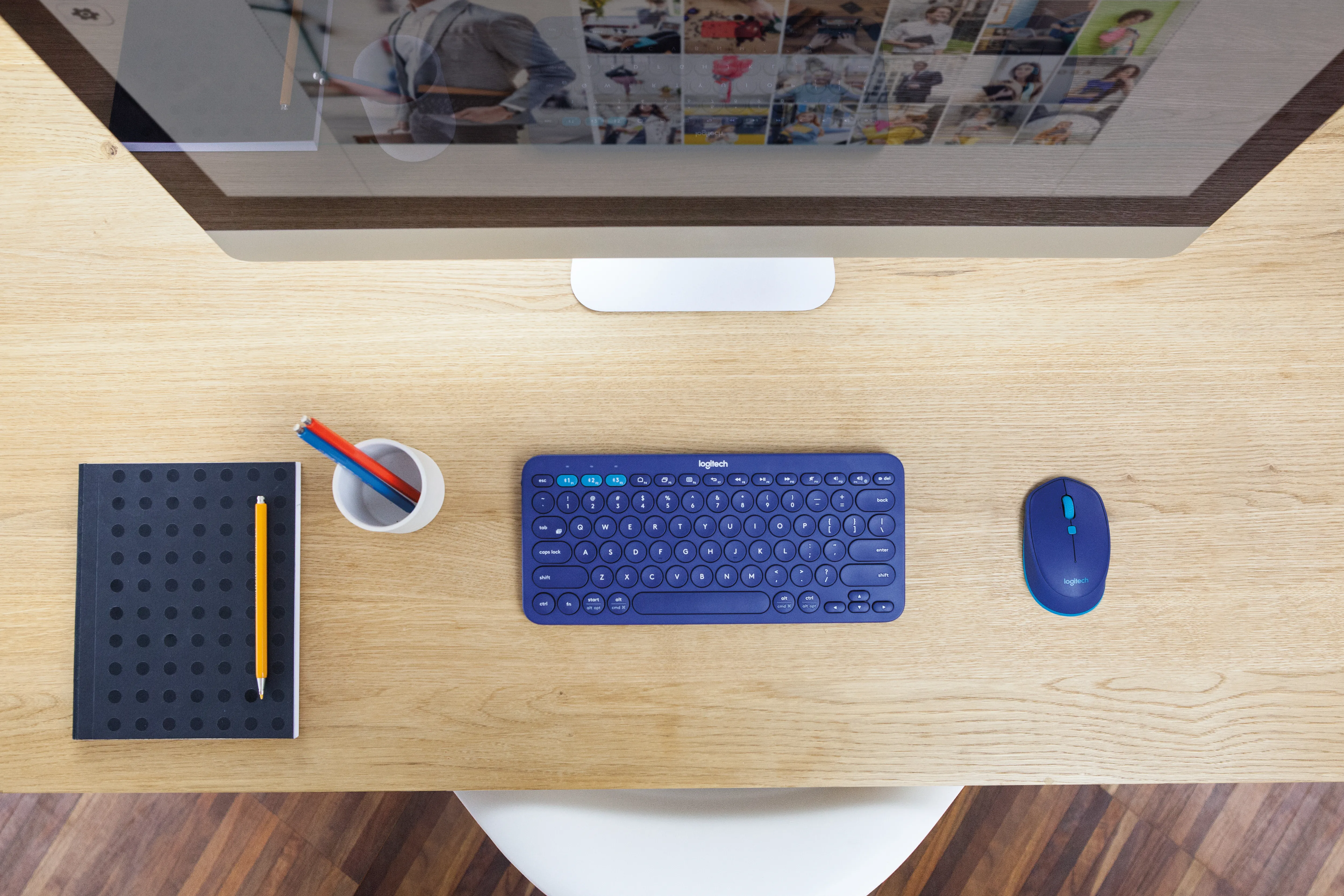 Logitech M535 -langaton hiiri, Sininen