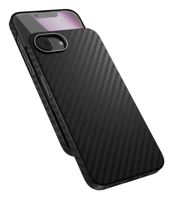 Epico Mag+ Carbon Case for iPhone 16e - black