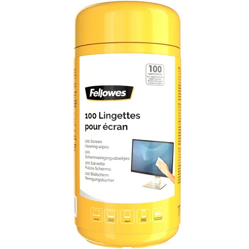 FELLOWES N&Auml;YT&Ouml;N PUHDISTUSLIINA 100-PACK