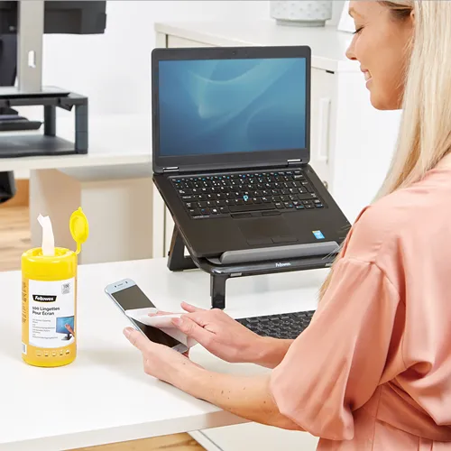 FELLOWES N&Auml;YT&Ouml;N PUHDISTUSLIINA 100-PACK