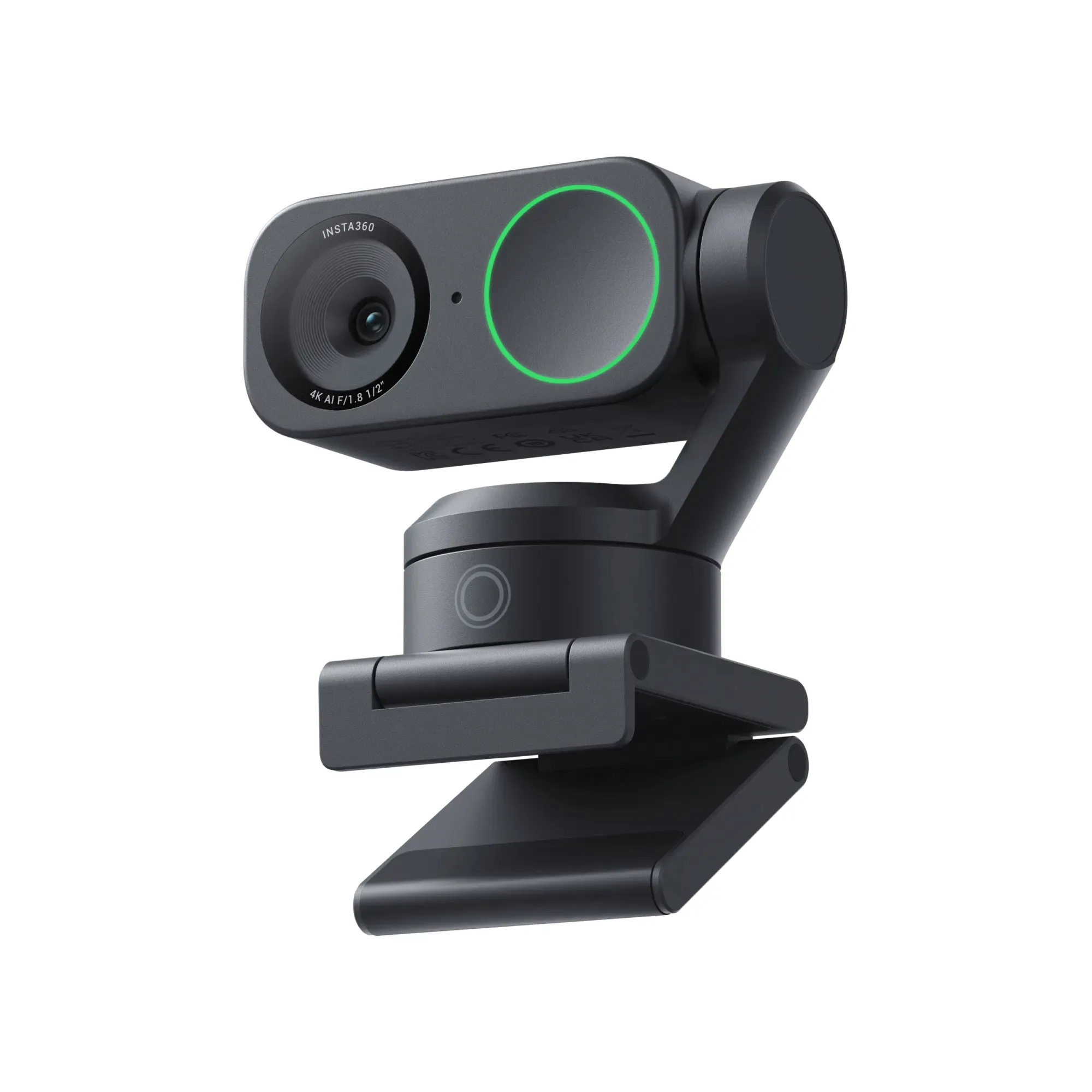Insta360 Link 2 with Gimble - web camera, Graphite Black