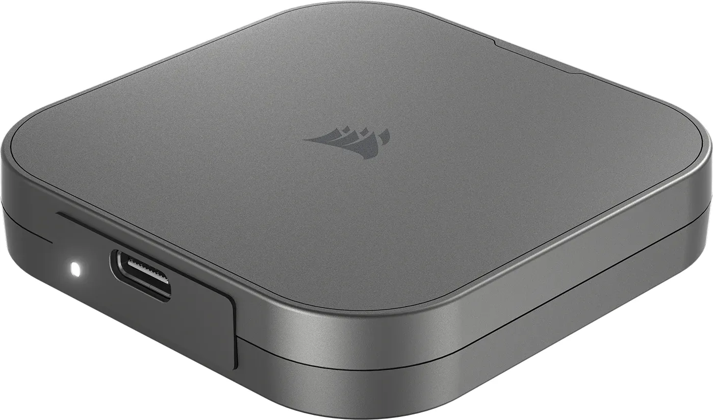 Corsair EX400U 2 TB USB-C - External SSD, Black