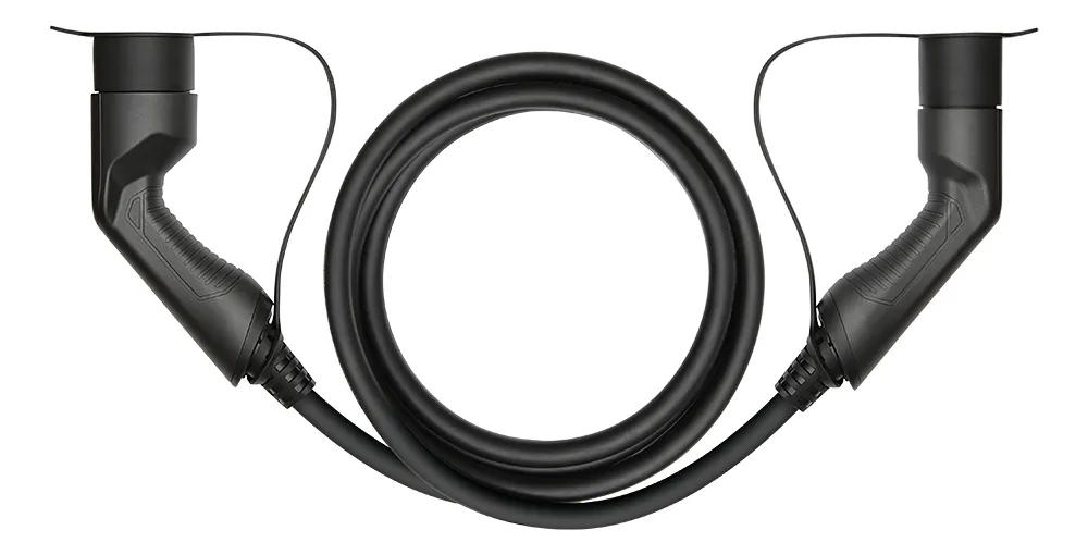DELTACO e-Charge, cable type 2 - type 2, 3 phase, 32A, 3M - electric car charging cable