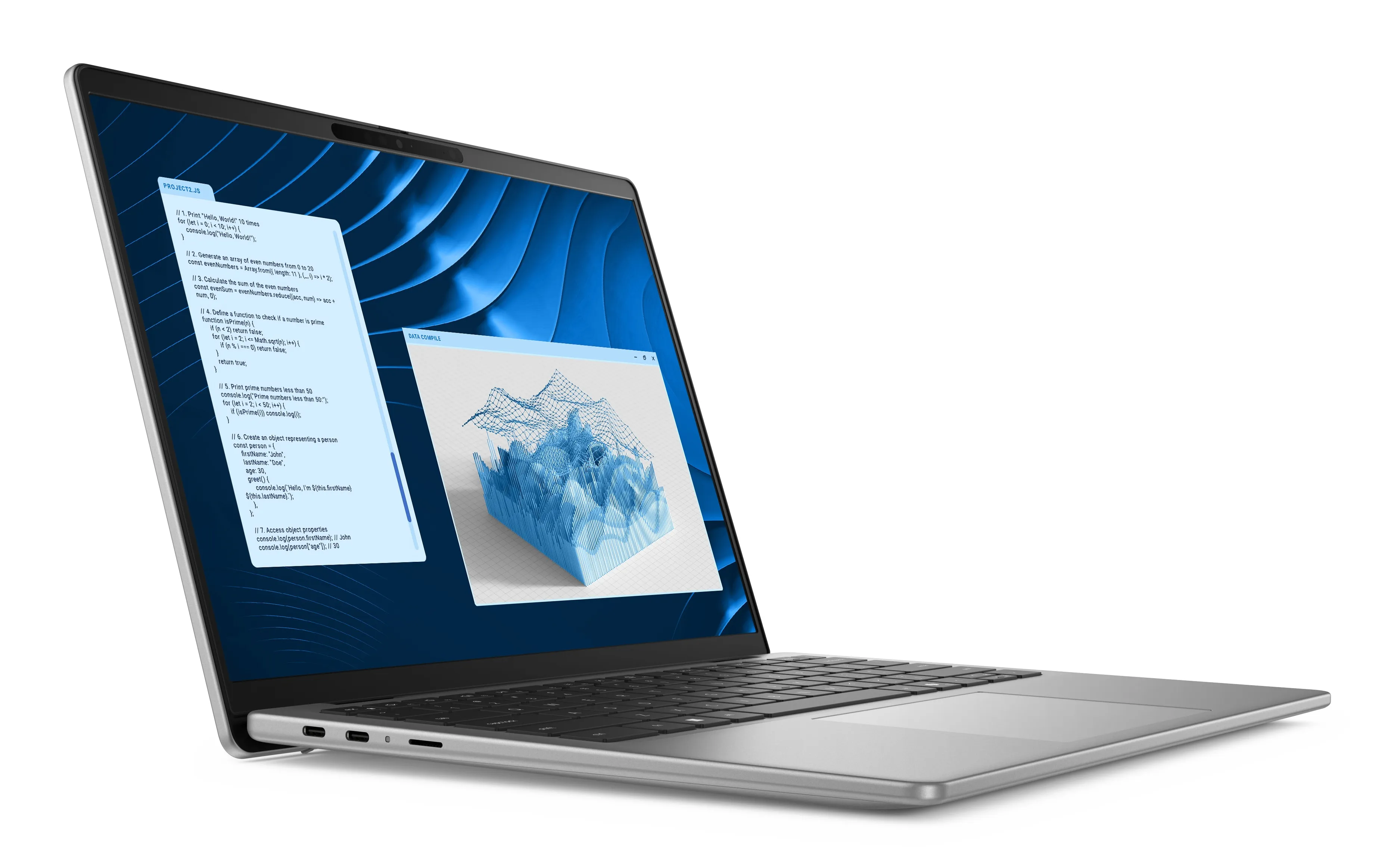 Dell Latitude 5455 14&quot; FHD+, Snapdragon X Plus X1P-42-100, 16GB RAM, 512GB SSD, Win 11 Pro - notebook, Grey