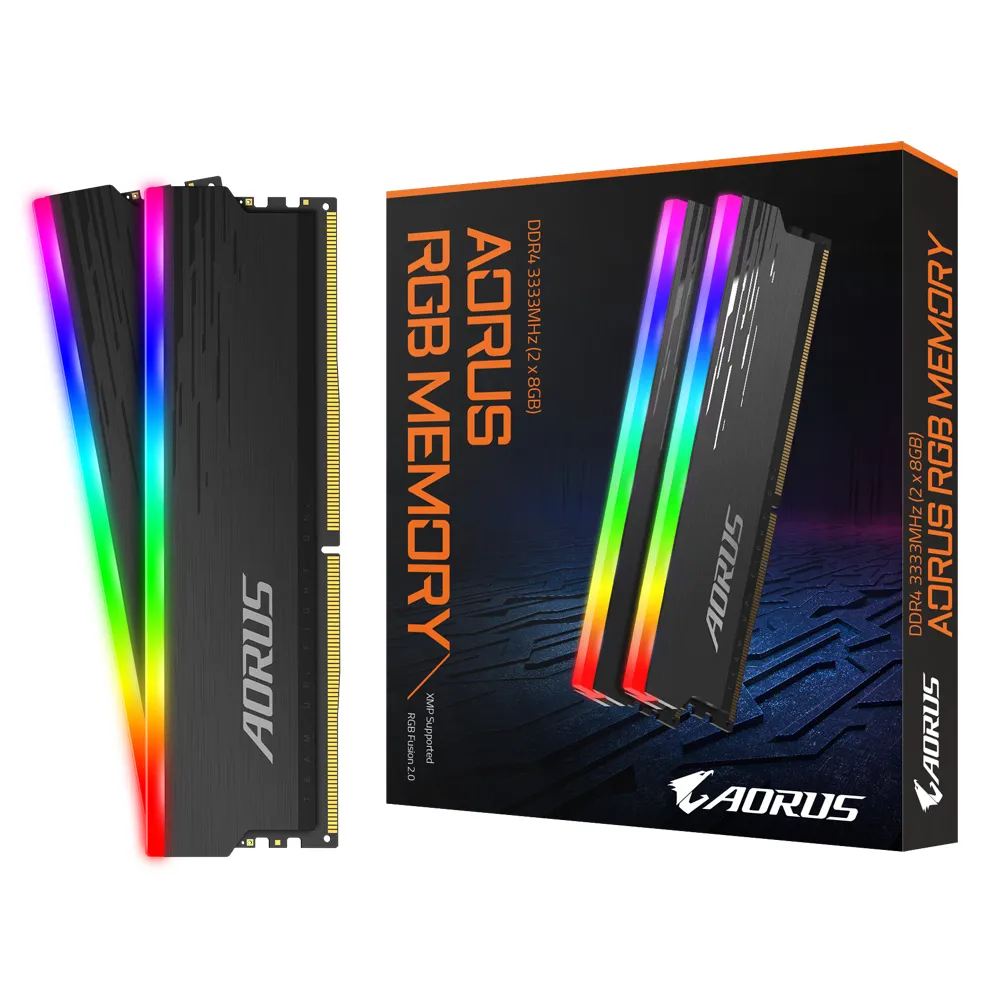 GigaByte DDR4 - 16GB - 3333 - CL - 18 AORUS RGB Dual Kit