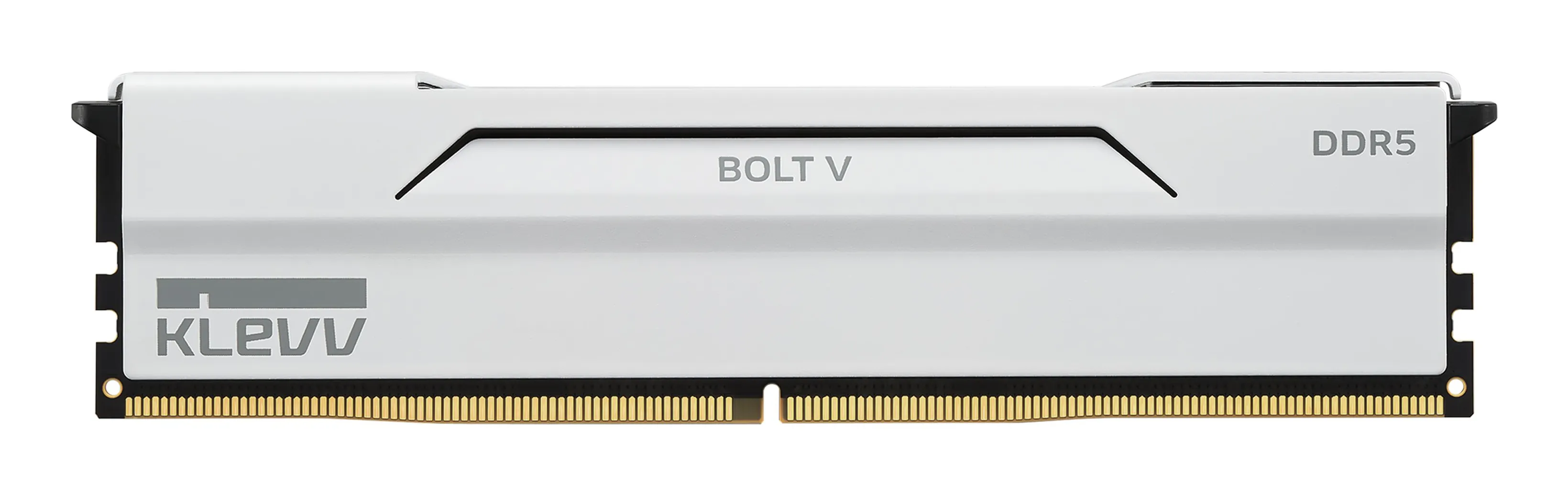 KLEVV BOLT V 32 Gt (2 x 16 Gt) DDR5 6000 MHz, CL28 -muisti, valkoinen (EXPO, XMP)