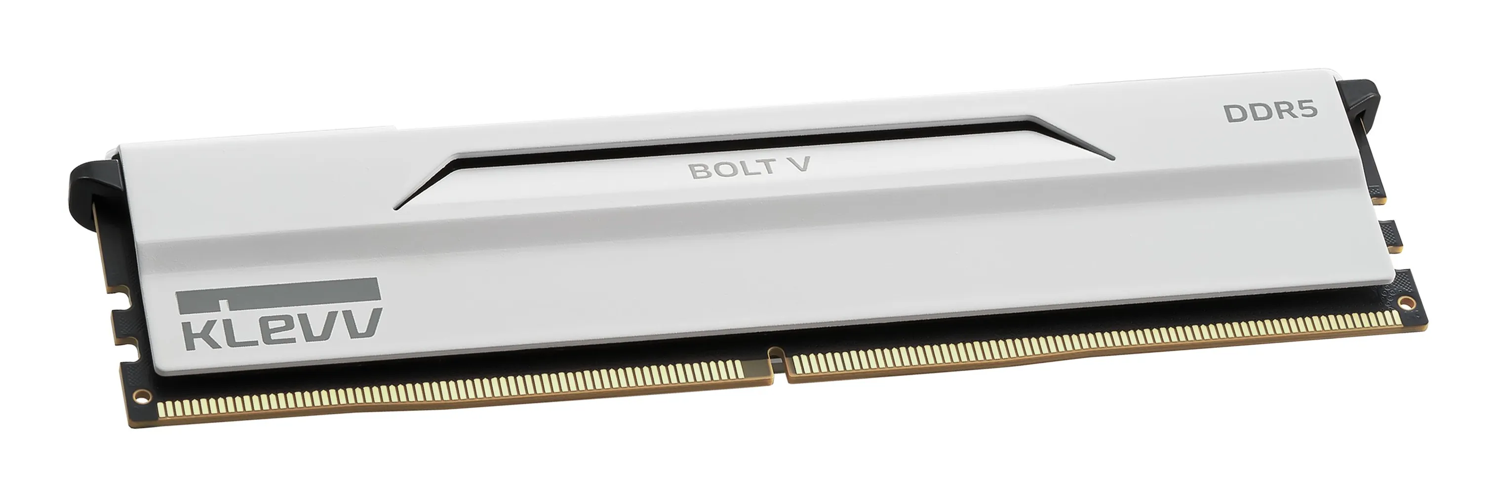 KLEVV BOLT V 32 Gt (2 x 16 Gt) DDR5 6000 MHz, CL28 -muisti, valkoinen (EXPO, XMP)