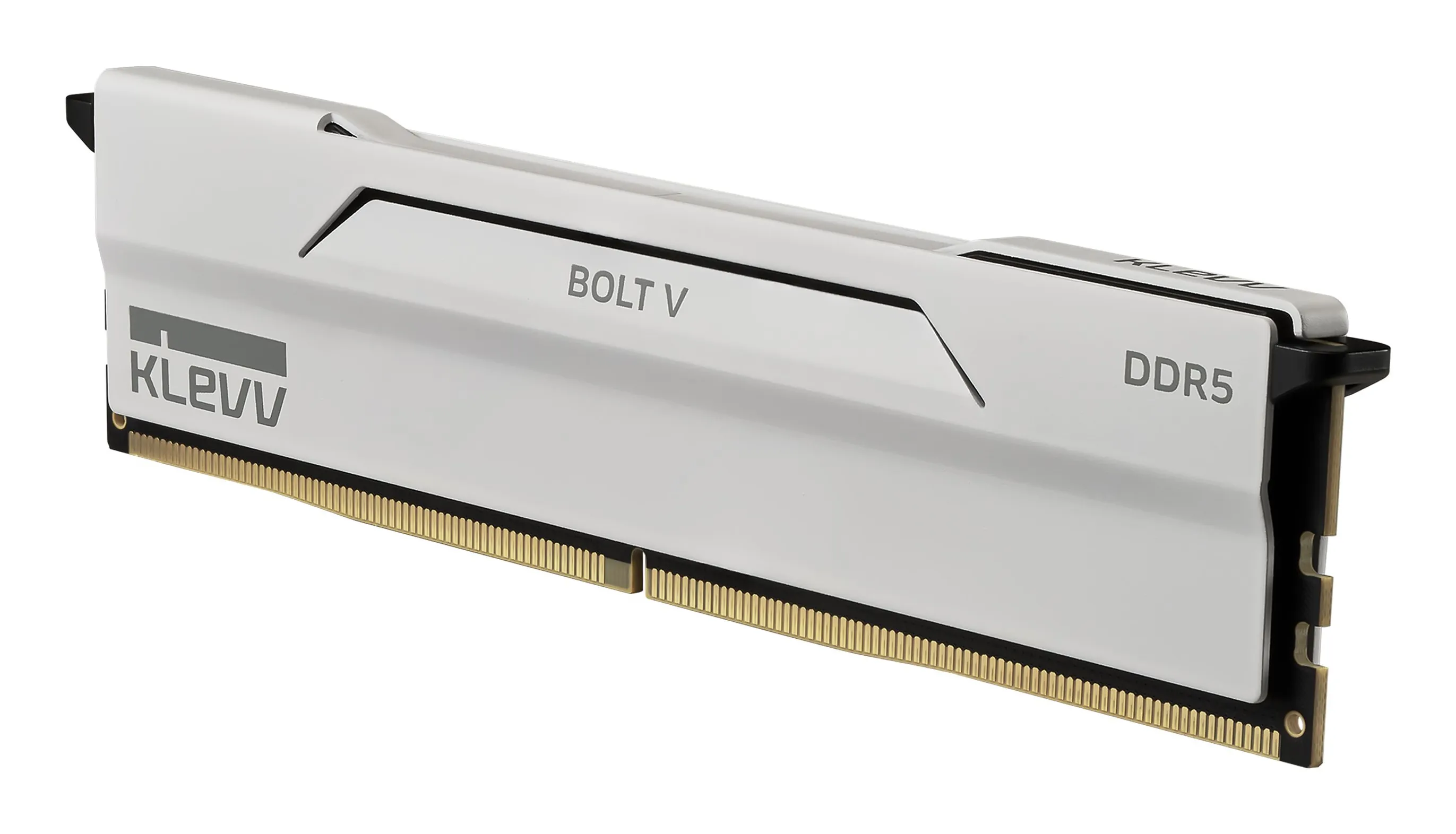 KLEVV BOLT V 32 Gt (2 x 16 Gt) DDR5 6000 MHz, CL28 -muisti, valkoinen (EXPO, XMP)