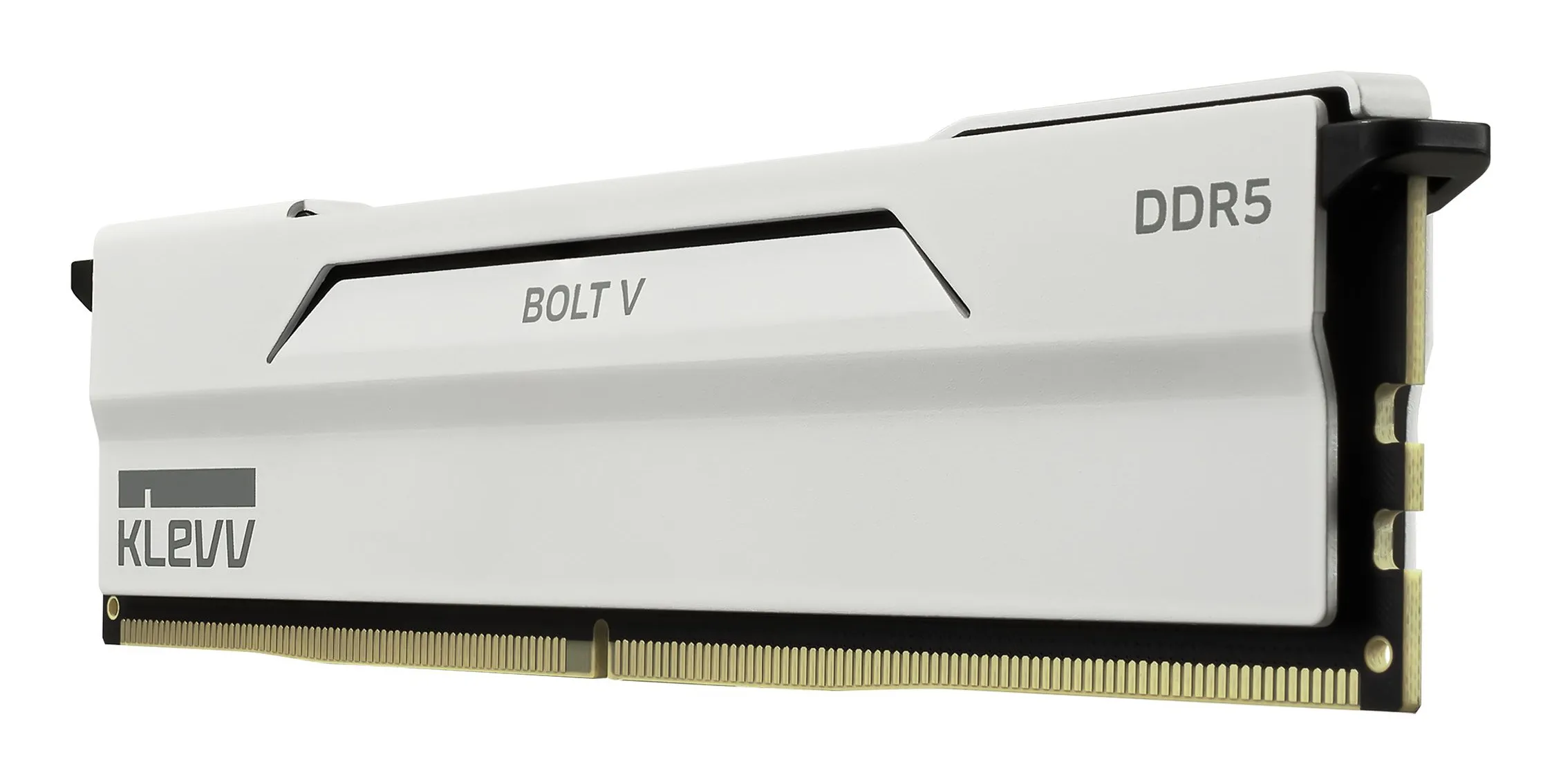 KLEVV BOLT V 32 Gt (2 x 16 Gt) DDR5 6000 MHz, CL28 -muisti, valkoinen (EXPO, XMP)