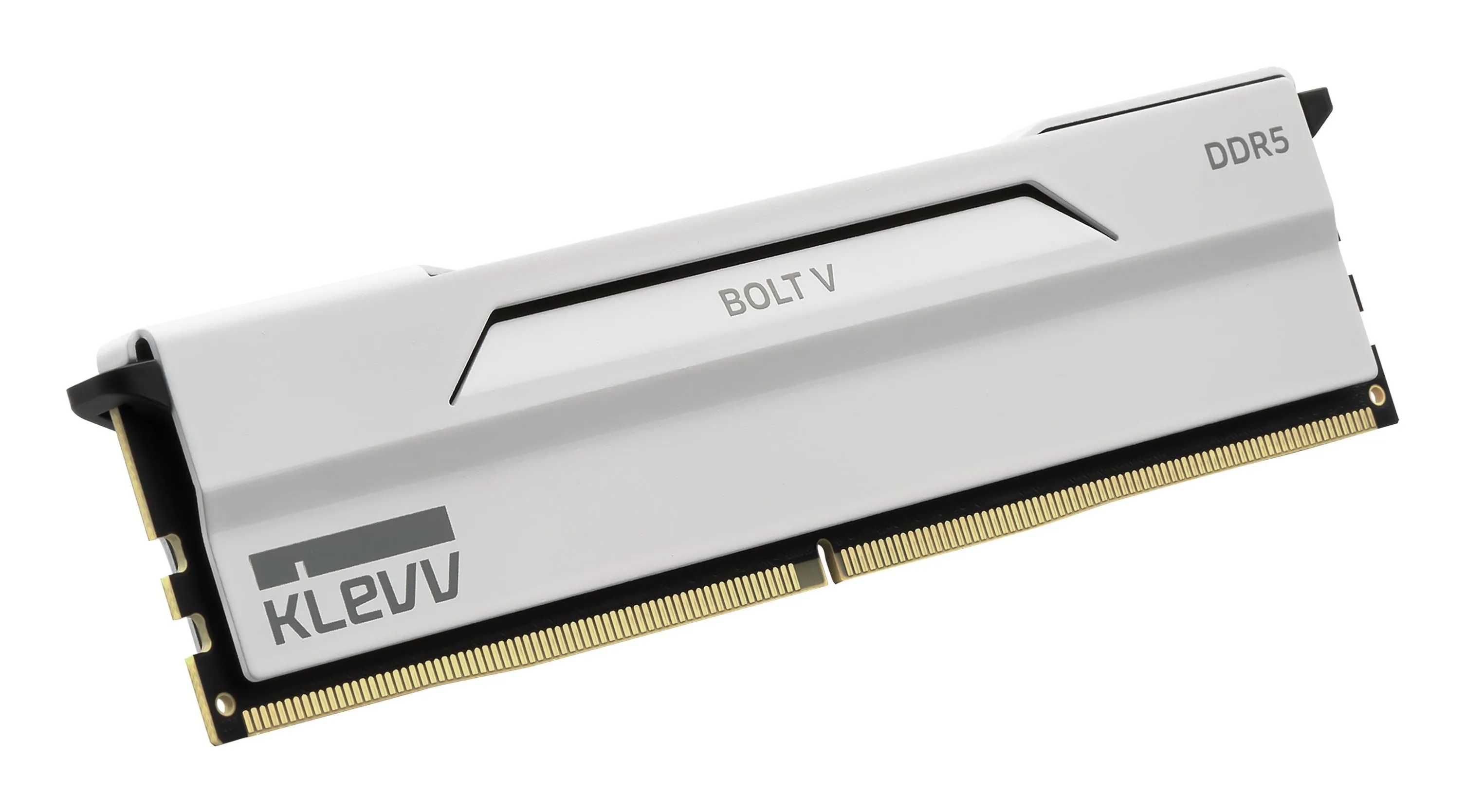 KLEVV BOLT V 32 Gt (2 x 16 Gt) DDR5 6000 MHz, CL28 -muisti, valkoinen (EXPO, XMP)