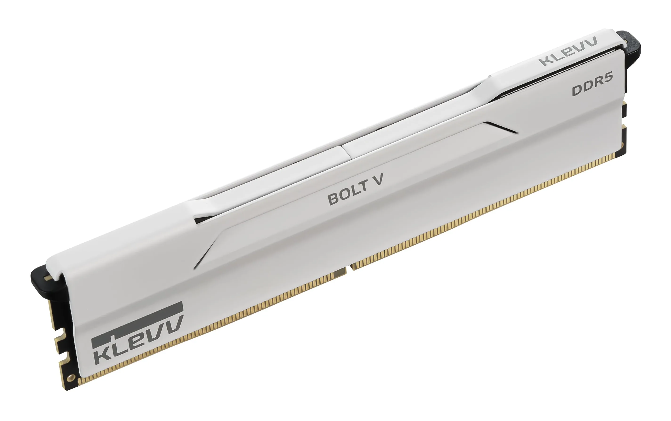 KLEVV BOLT V 32 Gt (2 x 16 Gt) DDR5 6000 MHz, CL28 -muisti, valkoinen (EXPO, XMP)