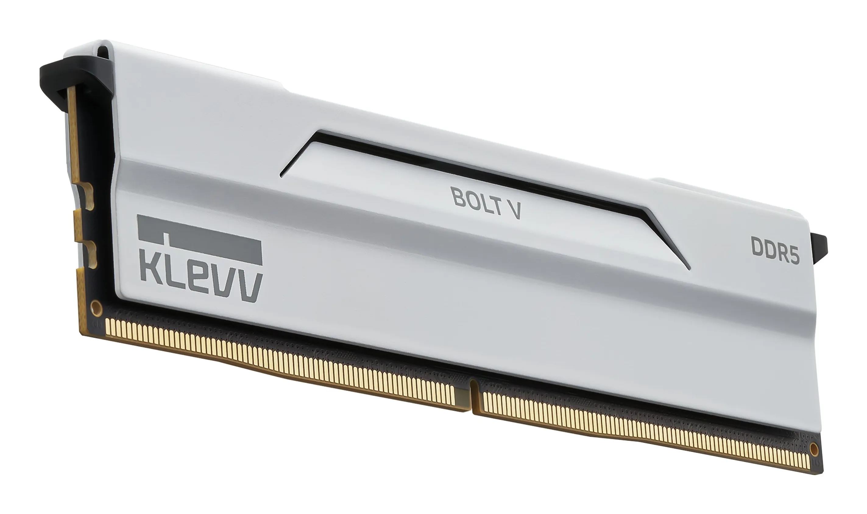 KLEVV BOLT V 32 Gt (2 x 16 Gt) DDR5 6000 MHz, CL28 -muisti, valkoinen (EXPO, XMP)