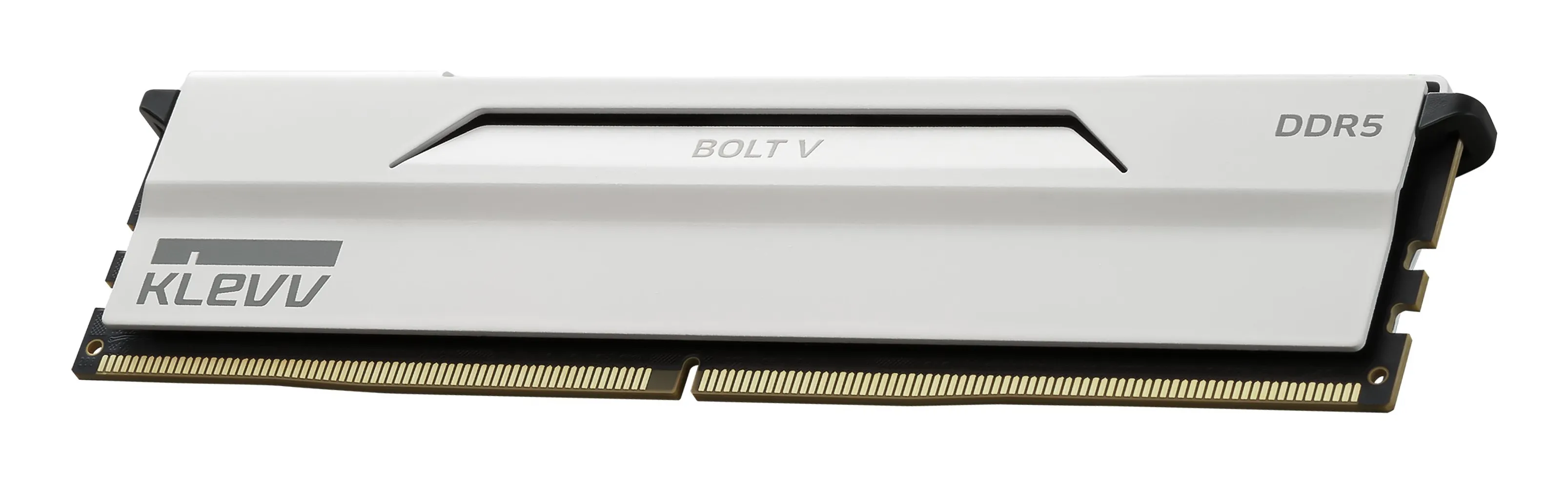 KLEVV BOLT V 32 Gt (2 x 16 Gt) DDR5 6000 MHz, CL28 -muisti, valkoinen (EXPO, XMP)