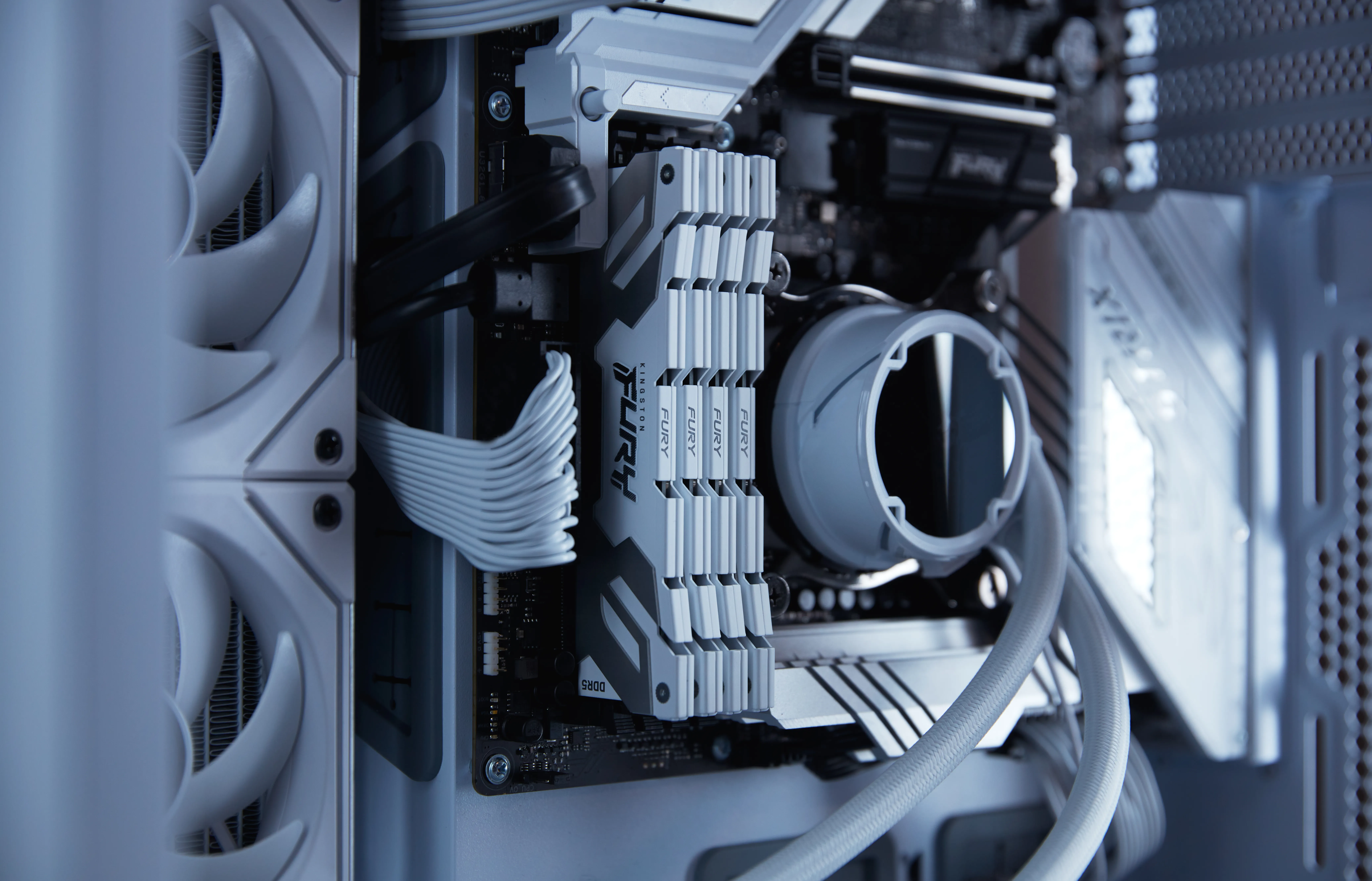Kingston FURY 24GB 8800MT/s DDR5 CL42 CUDIMM FURY Renegade White 24GB (1 x 24 GB) DDR5 8800 MT/s, CL42 - memory