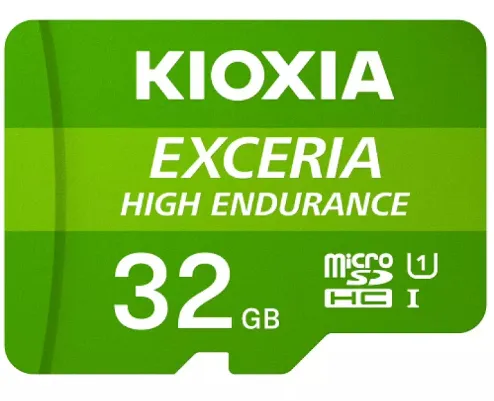 Kioxia Exceria High Endurance 32GB MicroSDHC - memory card + SD adapter