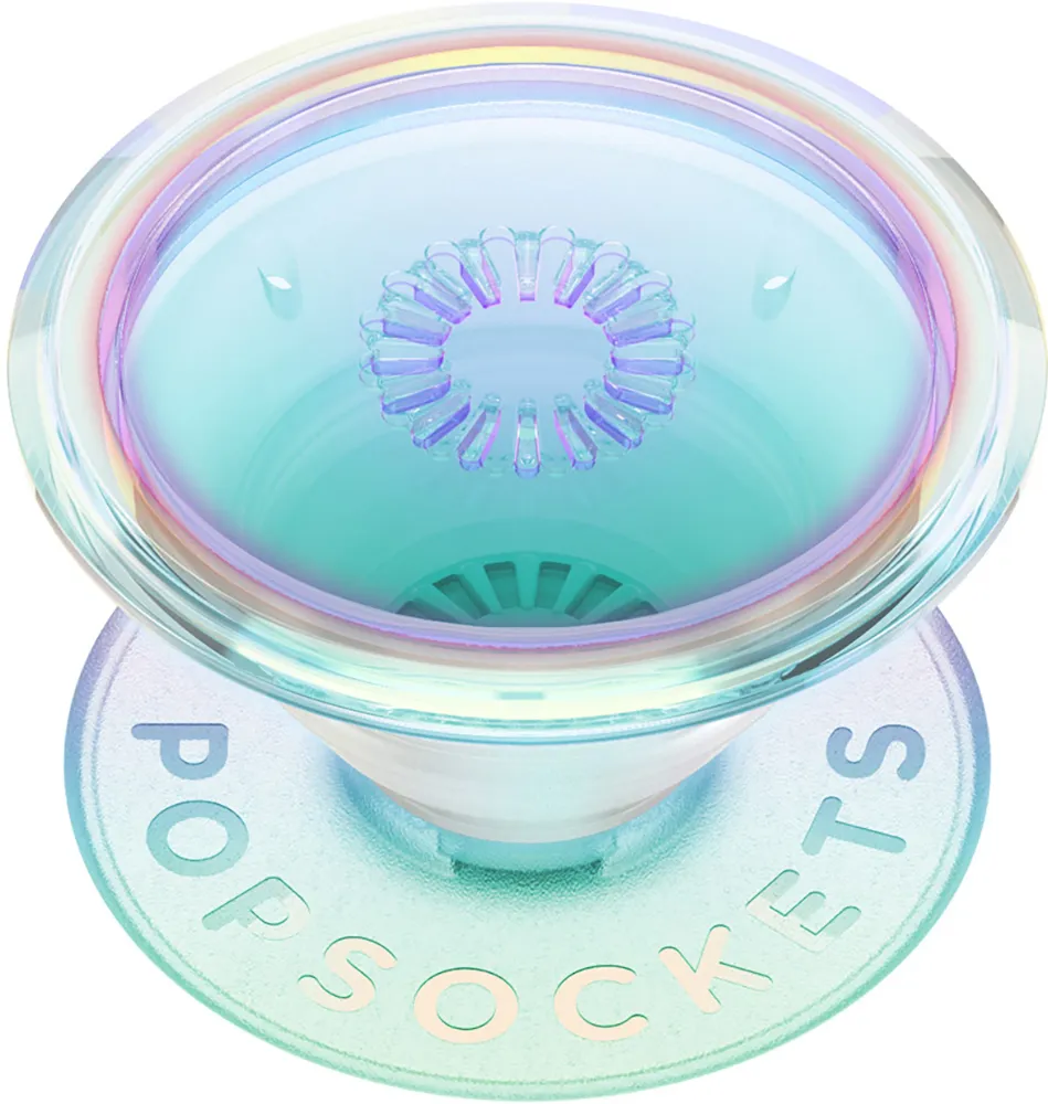 POPSOCKETS PopGrip Original Clear Iridescent