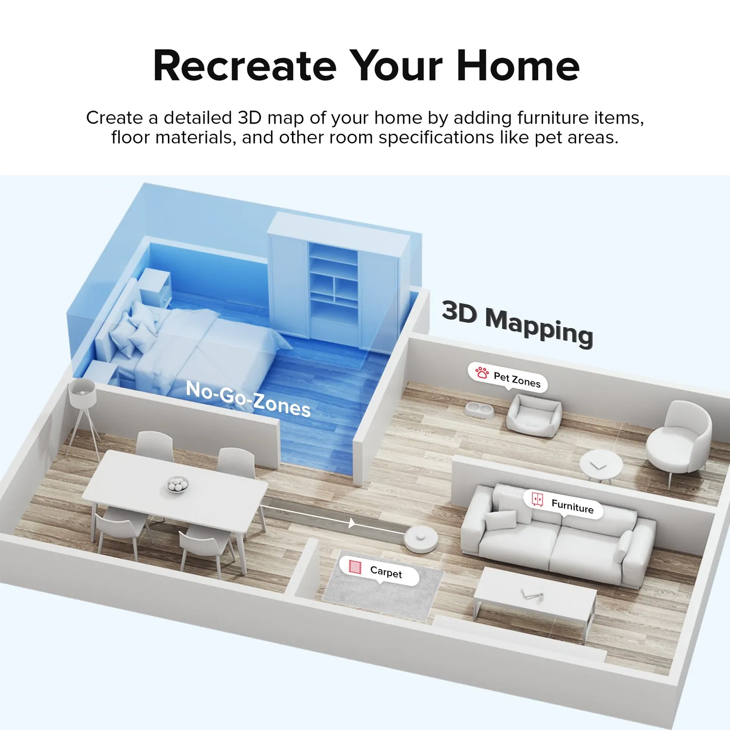 Roborock S8 - robot vacuum cleaner, white Roborock S8 - robot vacuum cleaner, white