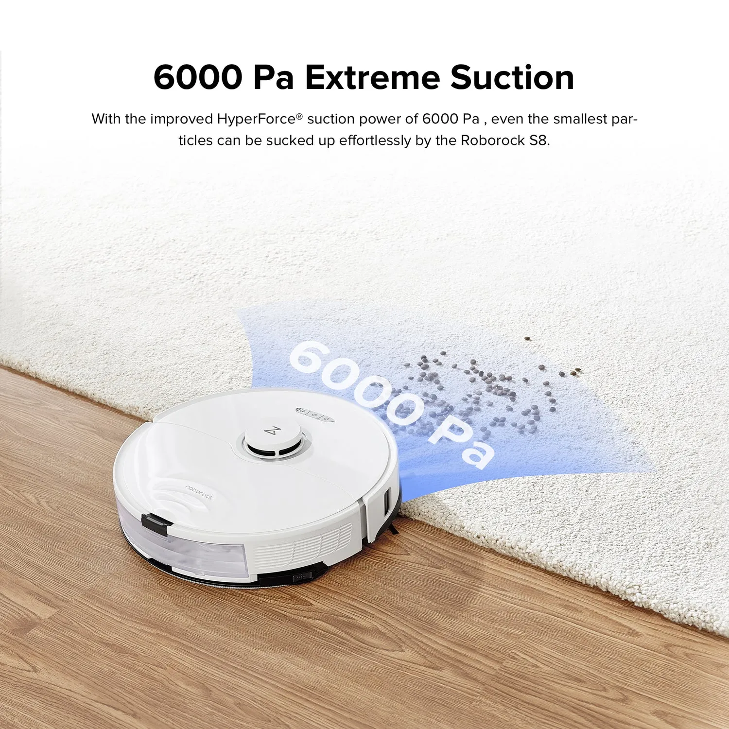 Roborock S8 - robot vacuum cleaner, white Roborock S8 - robot vacuum cleaner, white