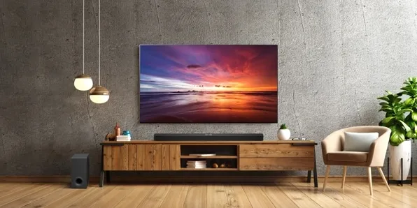 LG S90TY, 5.1.3 Dolby Atmos Soundbar system, with wireless subwoofer, Black