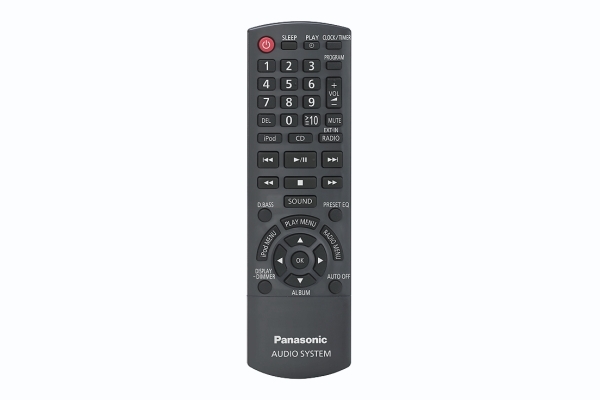 PANASONIC SC-PM500EG-K Micro Stereosarja. &Auml;lyk&auml;s ja k&auml;yt&auml;nn&ouml;llinen integroitu iPhone/iPod-telakka suosikkimusiikin toistamiseen nopeasti ja yksinkertaisesti