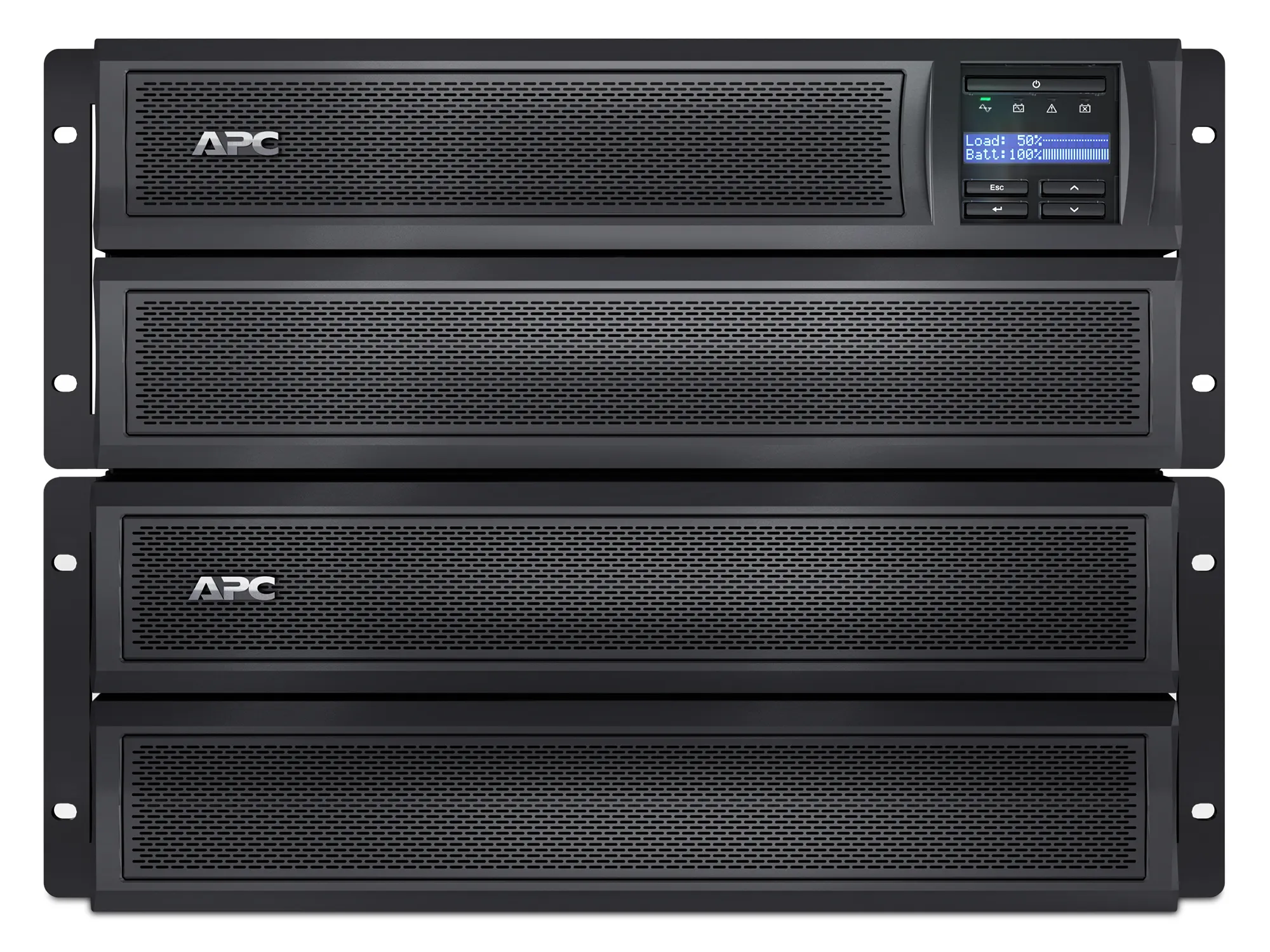 APC Smart-UPS X 120V External Battery Pack Rack/Tower. Weight 60.91 KG . Rack Height 4U.