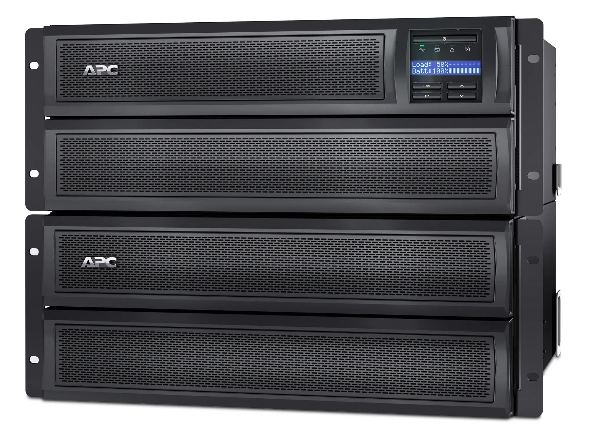APC Smart-UPS X 120V External Battery Pack Rack/Tower. Weight 60.91 KG . Rack Height 4U.