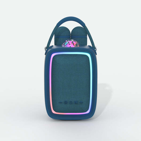 MOB Karaoke Singy Party Bluetooth Portable speaker, Dark Blue