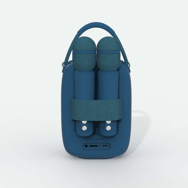 MOB Karaoke Singy Party Bluetooth Portable speaker, Dark Blue