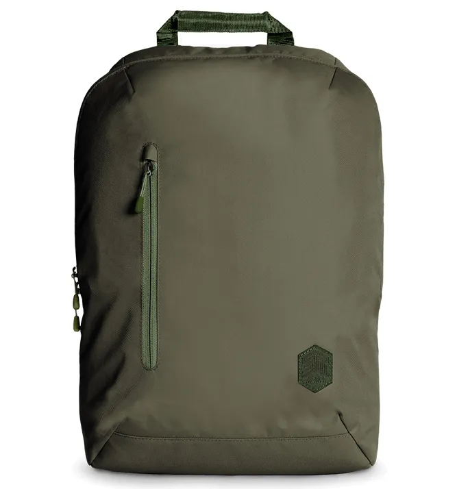 STM Back Pack ECO - backpack, olive, 16&quot;