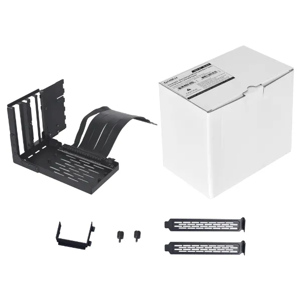 Lian Li VG4-4-V2X Vertical GPU Kit Black - compatible with O11 Evo XL