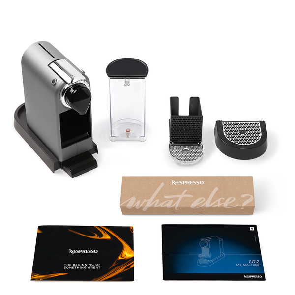Krups Nespresso CitiZ - kapselmaskin, silver