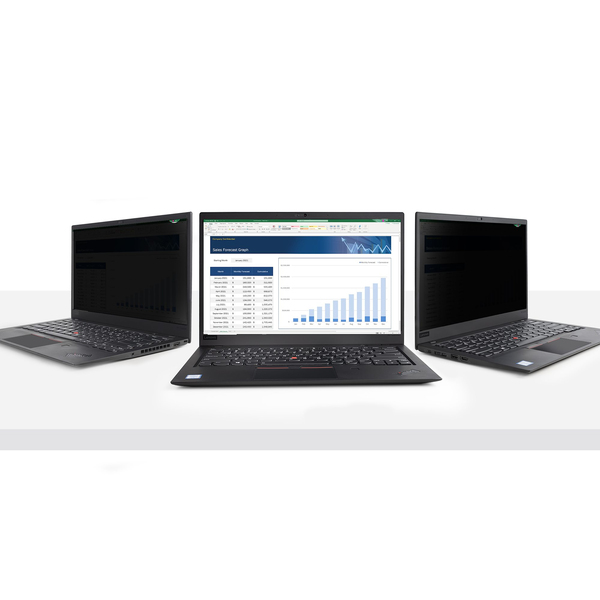 STARTECH.COM 14in Laptop Privacy Screen Anti-Glare Privacy Screen for Widescreen 16:9 Monitors Computer Blue Light Screen Protector