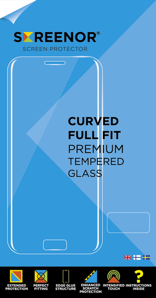 Screenor Premium Tempered, Galaxy S20 Ultra - Screen Glass