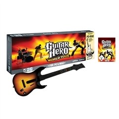 Guitar Hero World Tour med gitarr