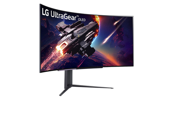 LG 44.5&quot; UltraGear 45GR95QE-B UWQHD, OLED - curved gaming monitor