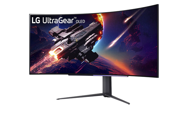 LG 44.5&quot; UltraGear 45GR95QE-B UWQHD, OLED - curved gaming monitor
